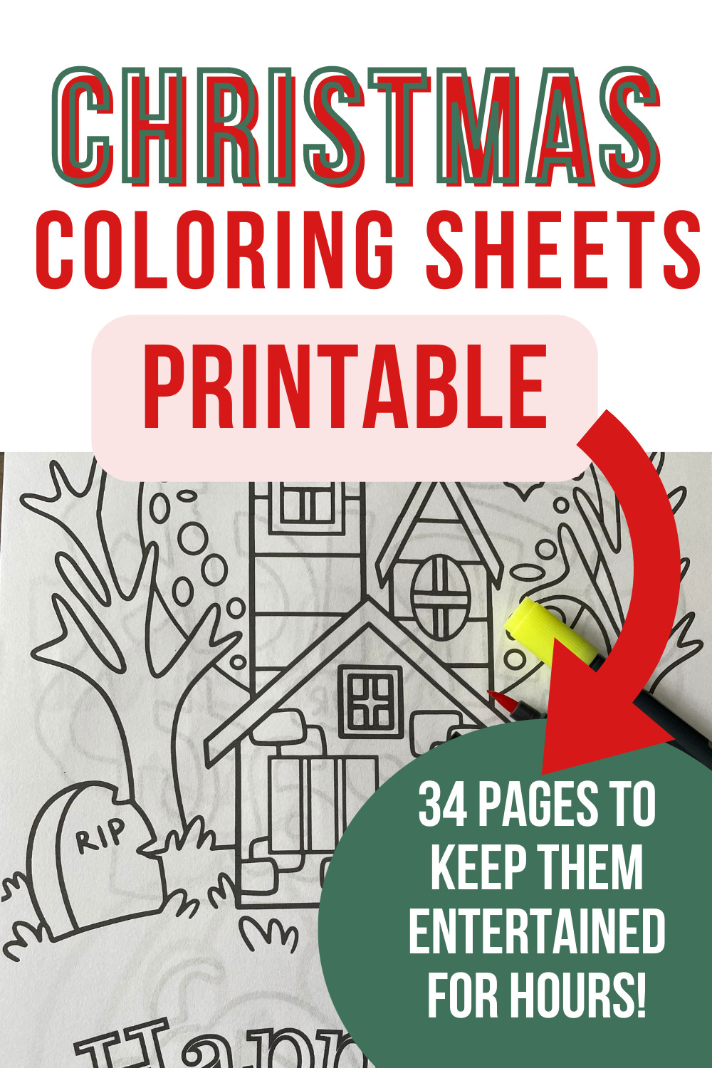 Christmas Coloring Sheets