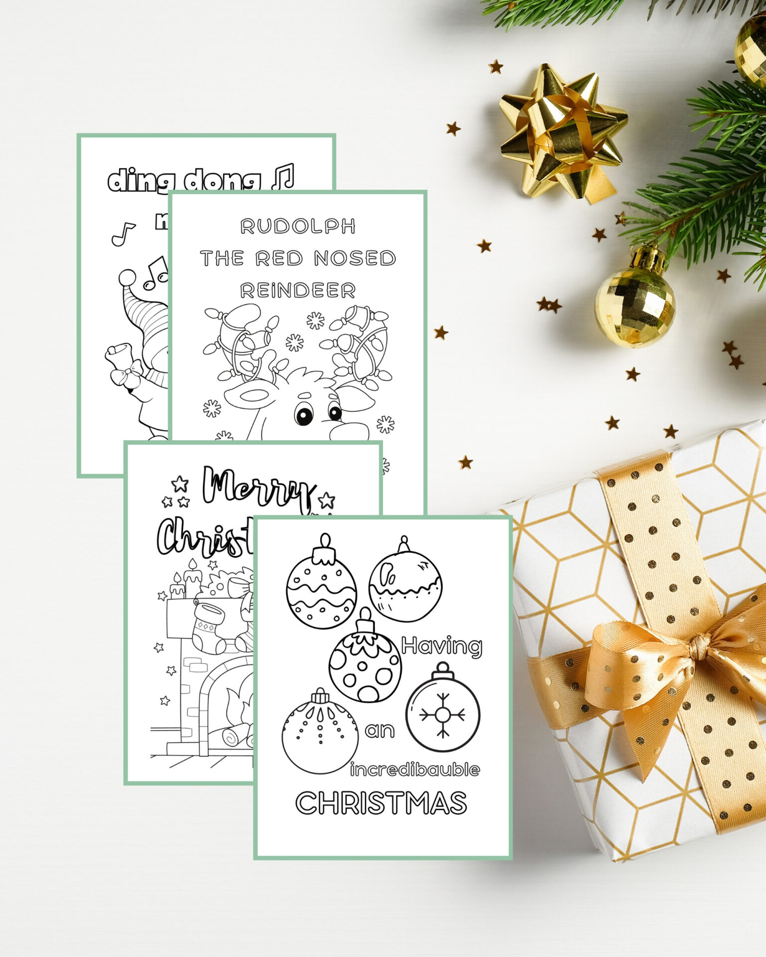 Christmas Colouring Printables